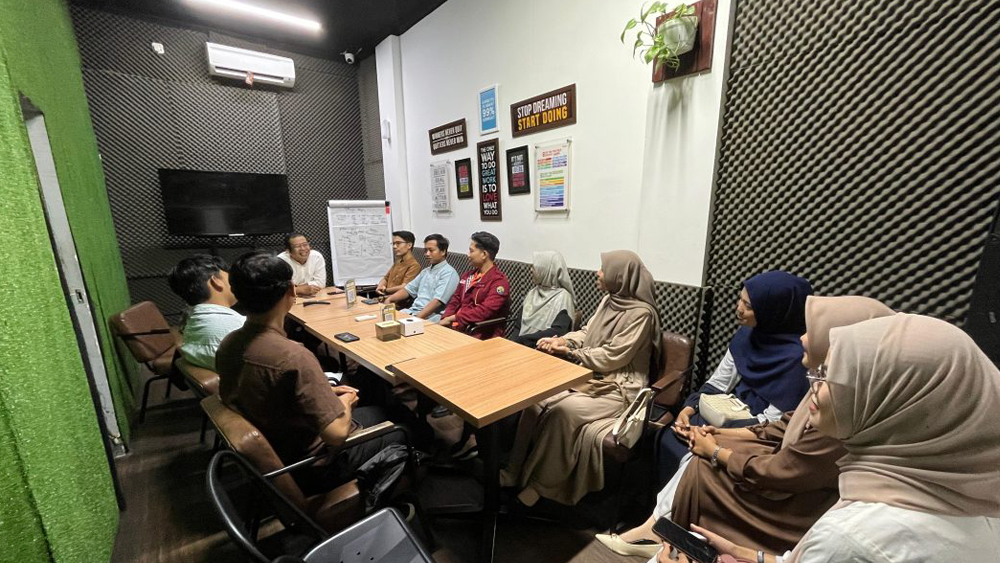 Ditemui Mahasiswa, Yusnadi Siap Kolaborasi untuk Majukan Lampung Timur