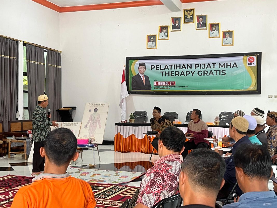Yusnadi Dorong Warga Mandiri Lewat Pelatihan Pijat MHA Therapy